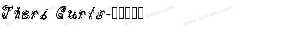 Jheri Curls字体转换